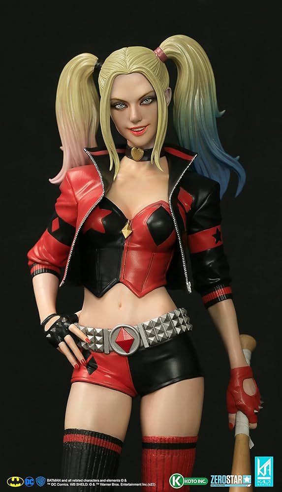 Amazon.co.jp: DC Comics ハーレイ・クイン・カラ PVC像 : ホビー